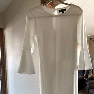Lulus - White bridal rehearsal dress